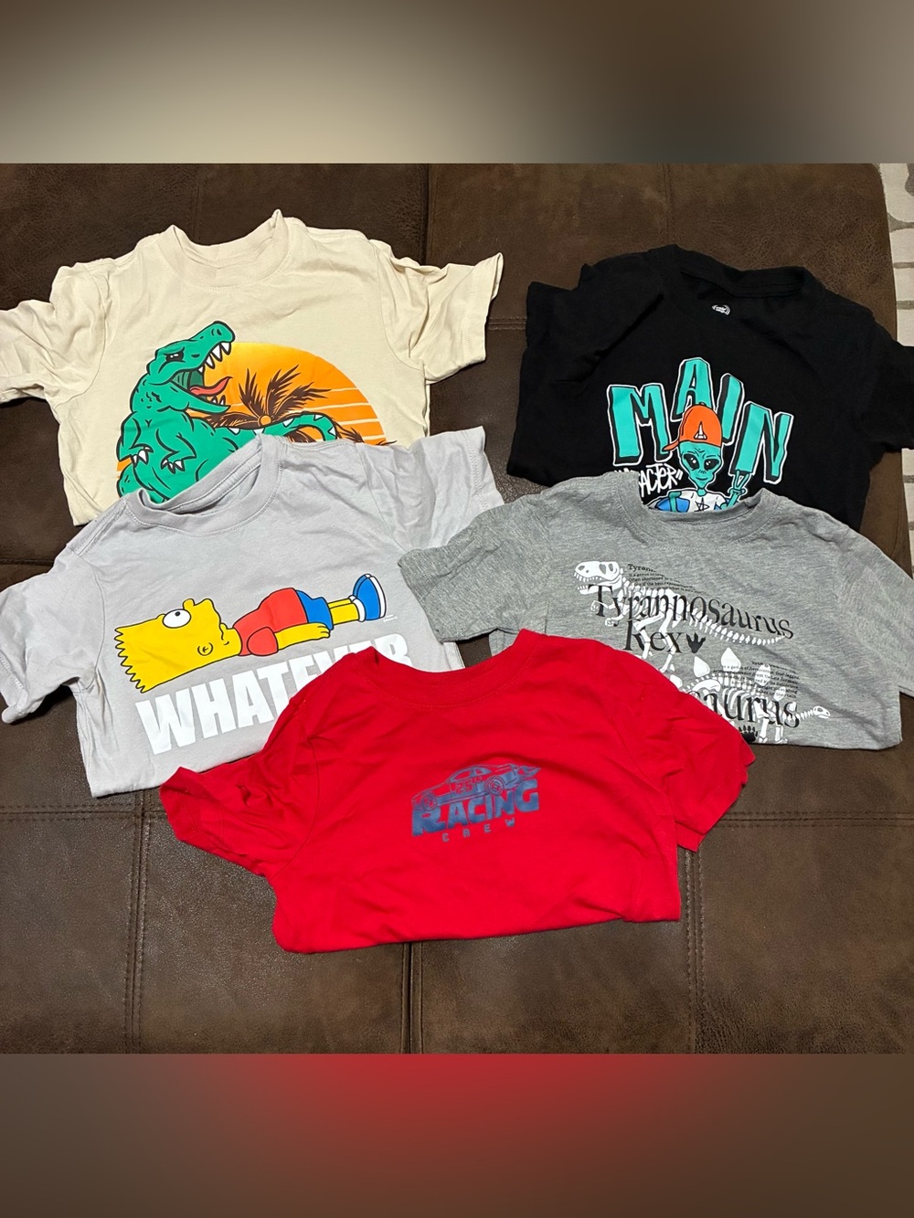 Kids' Graphic T-Shirts (Lot of 5)